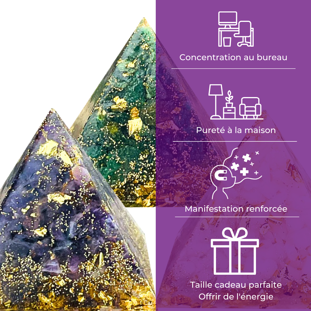 Pyramide des souhaits - amour, manifestation