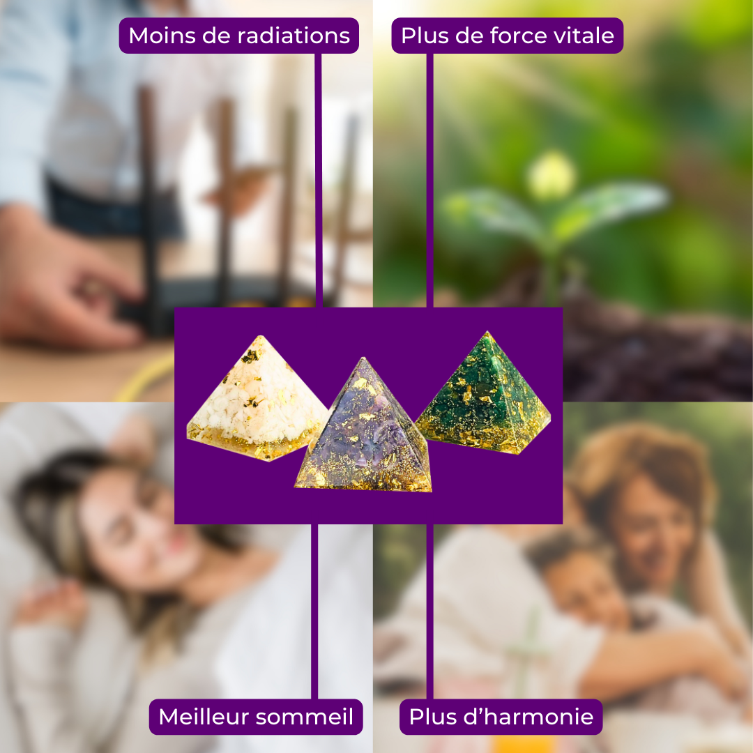 Pyramide des souhaits - amour, manifestation